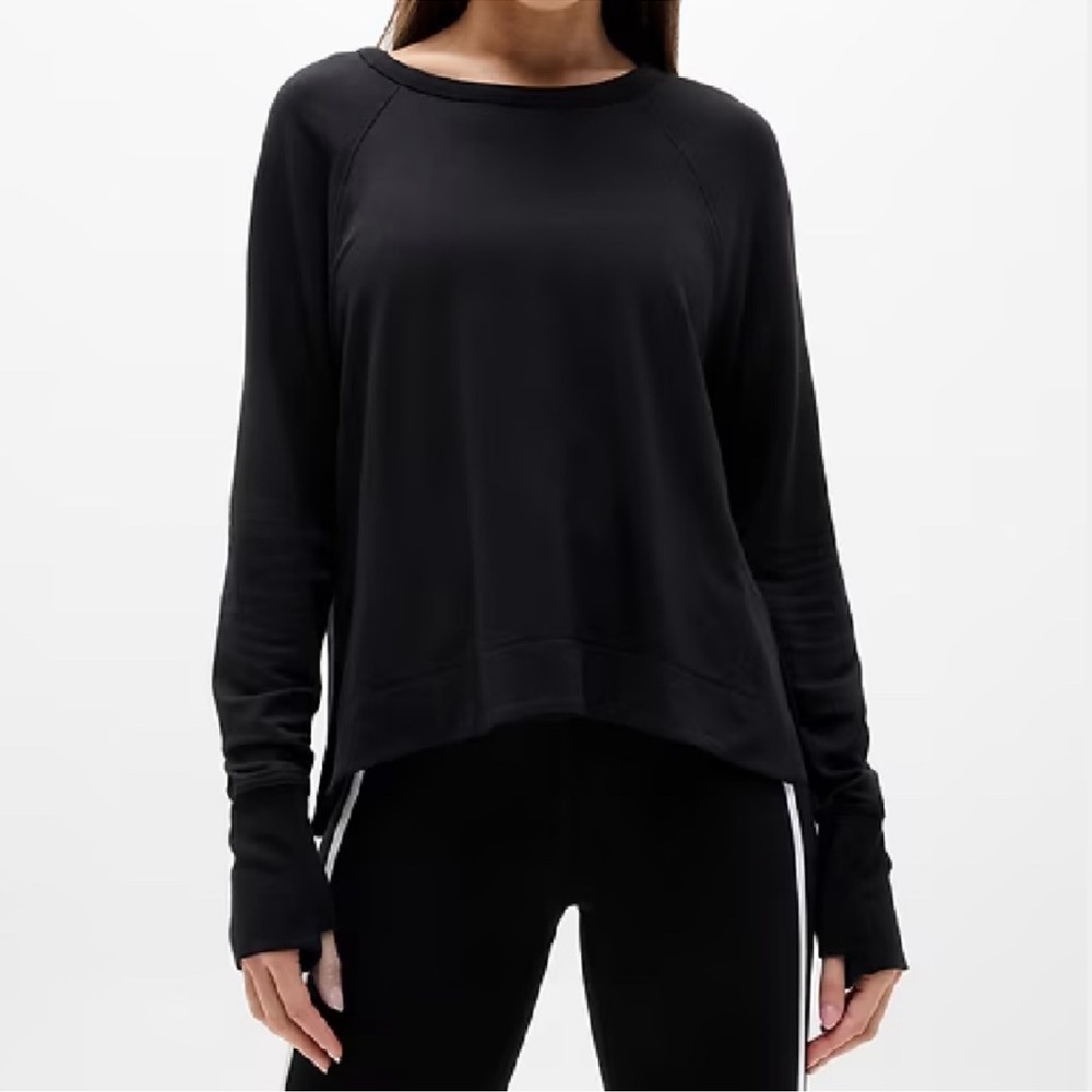 Athleta | Sweatshirt | Coaster Luxe Recover High Hip Sweatshirt